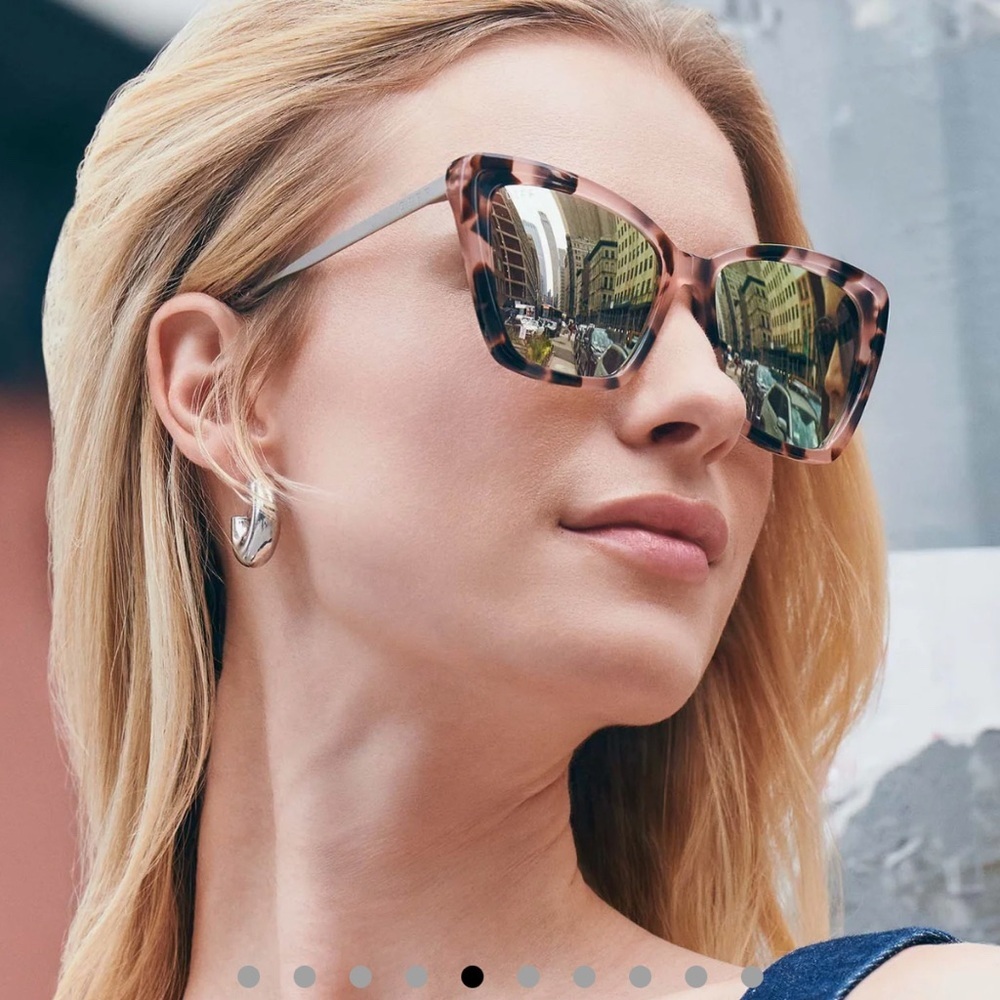 DIFF Becky II Leopard Tortoise Brown Gradient Sun… - image 2